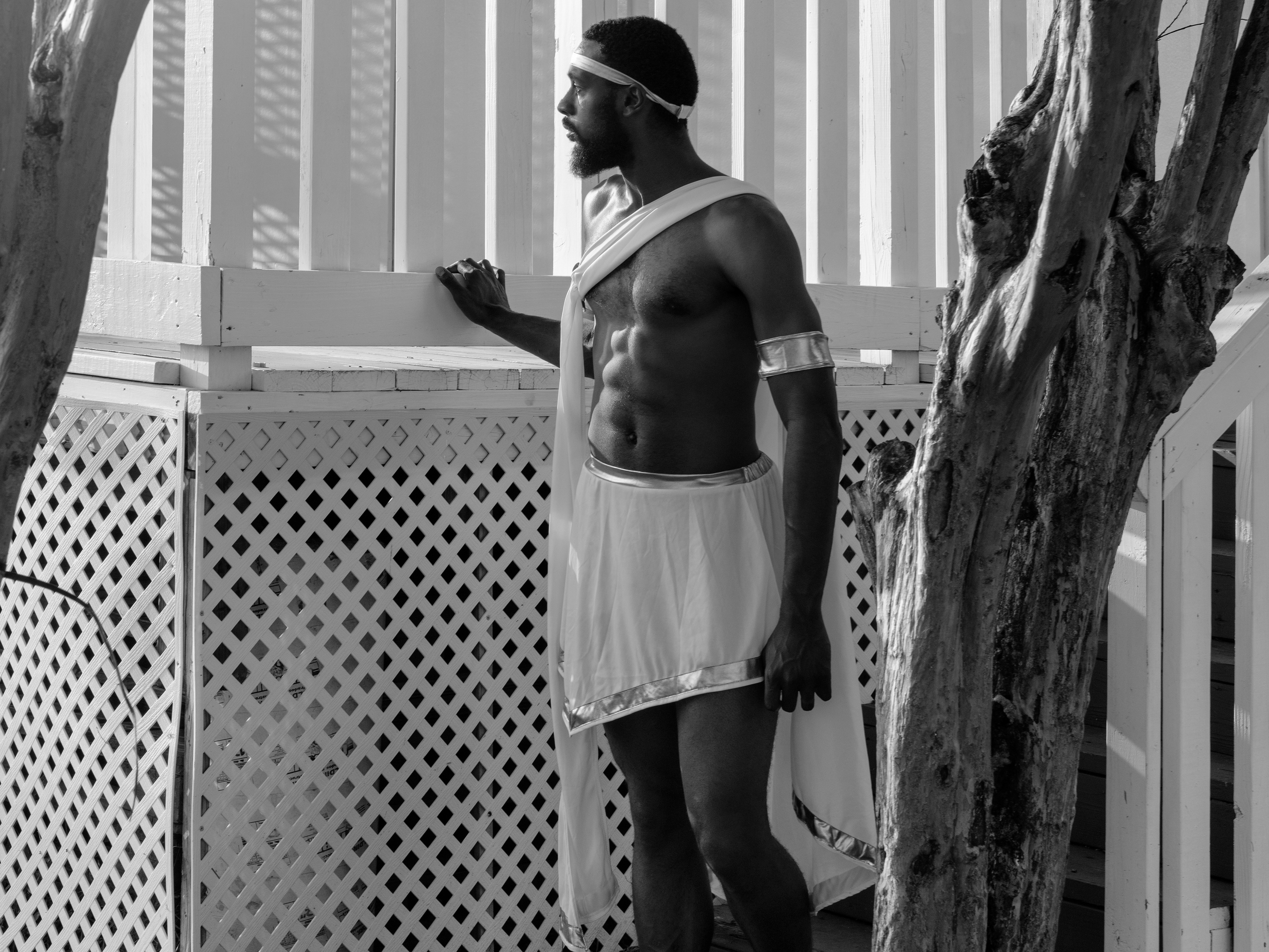 Man in costume